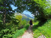 65 Scendiamo entrando all'ombra del bosco